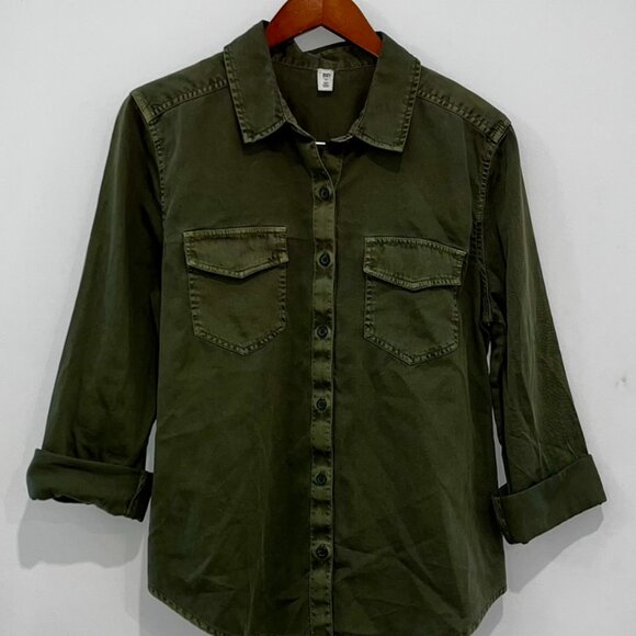 BP Green Button Down - Picture 1 of 2